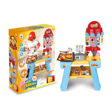 Imitar brinquedos brinquedos alimentares conjunto com luz (h0844049)